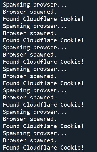 spawning browser.